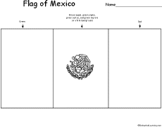 Search result: 'Flag of Mexico Printout'
