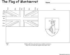 Flag of Montserrat - thumbnail
