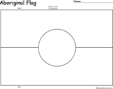 Search result: 'Australian Aboriginal Flag Printout'