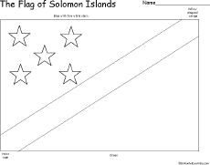 Flag of Solomon Islands - thumbnail