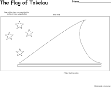Flag of Tokelau - thumbnail