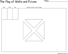 Wallis and Futuna: Flag