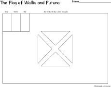 Search result: 'Flag of Wallis and Futuna Printout'