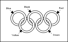 olympics flag printout enchantedlearningcom