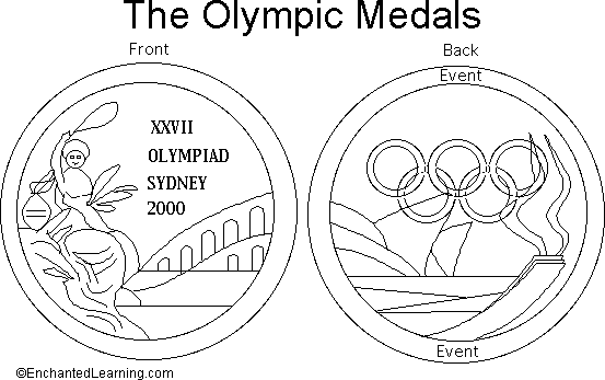 Search result: 'Olympic Medals Printout'
