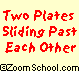 Plate sliding diagram