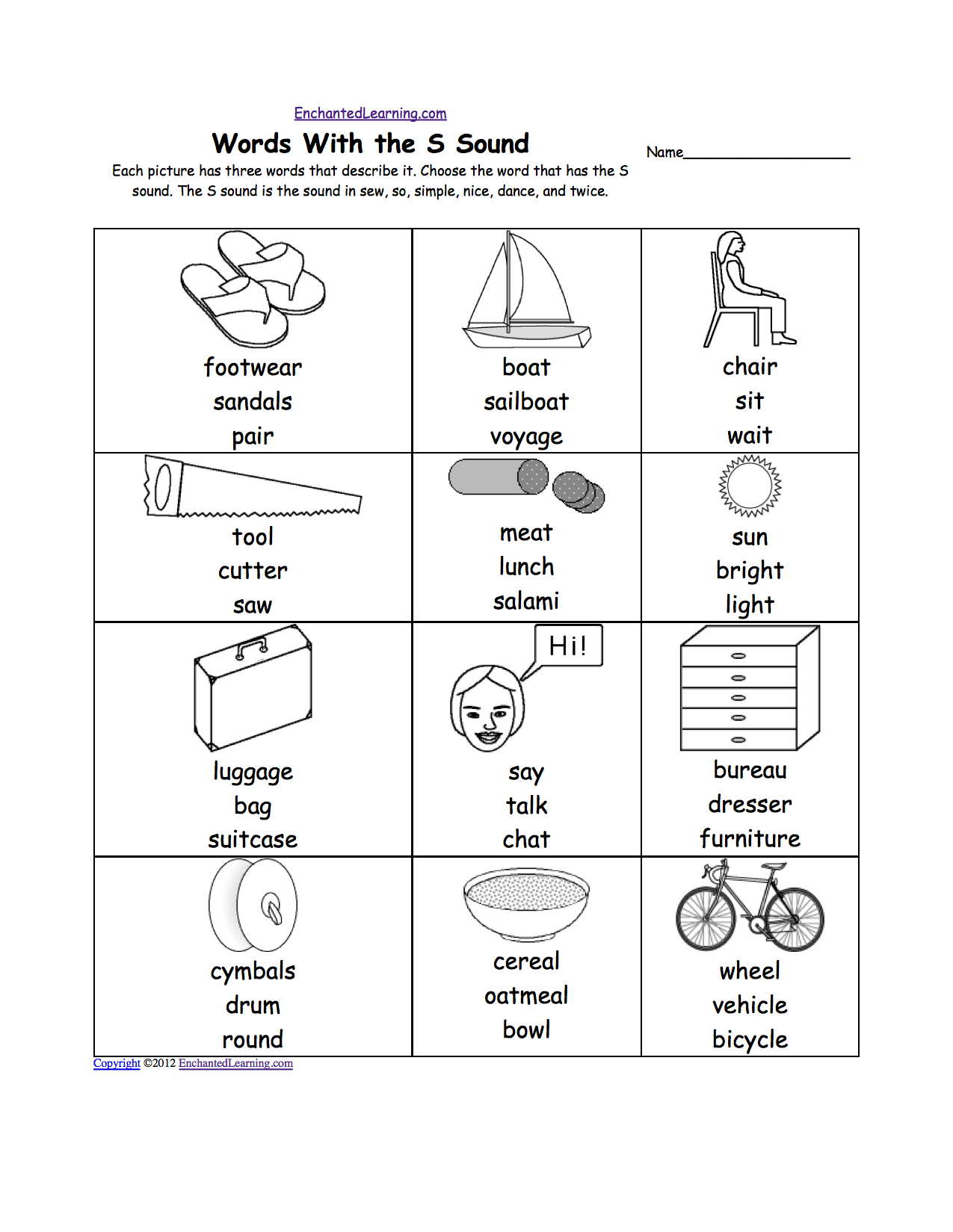 Phonics Worksheets: Multiple Choice Worksheets to Print ...