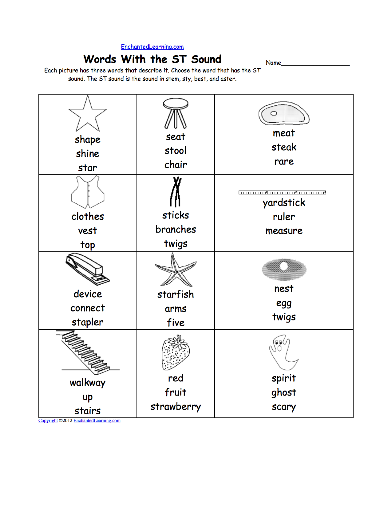 Choose the tail letter