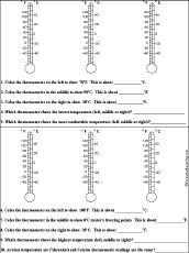 Search result: 'Compare Thermometers Worksheet #1'