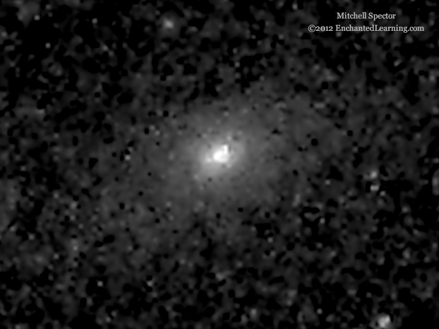 Close-up of the Andromeda Galaxy