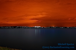 Bellevue from across Lake Washington