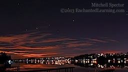 Big Dipper over Lake Washington