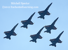 Blue Angels in Delta Formation