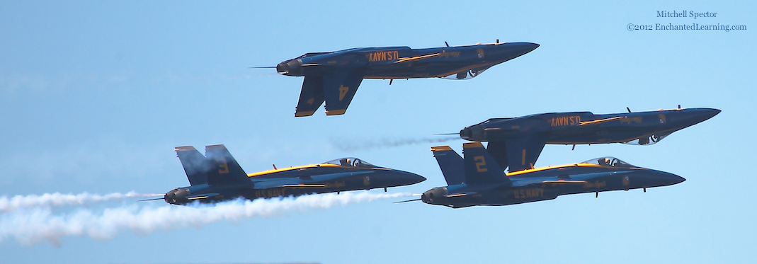 Blue Angels Double Farvel Maneuver