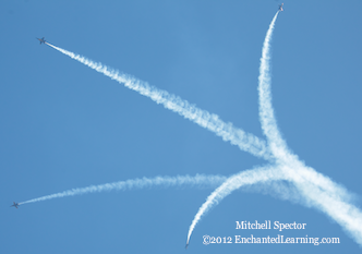 Blue Angels Fleur-de-Lis Maneuver