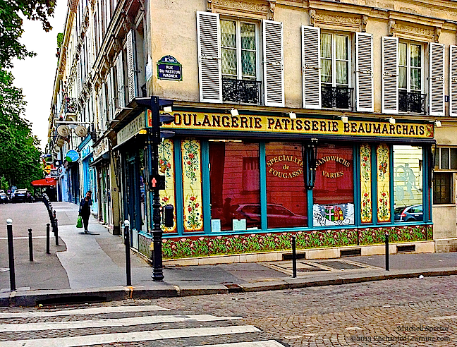 Bakery on a Paris Street