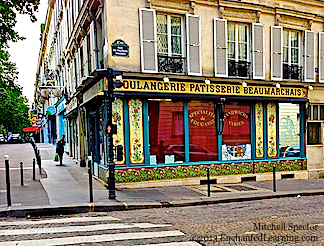 Bakery on a Paris Street