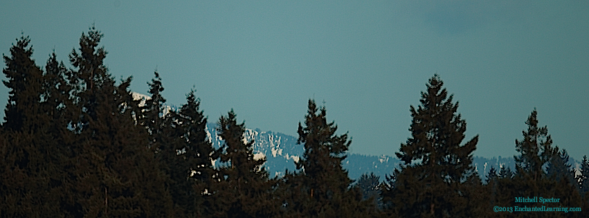 Peek View of the Cascade Range