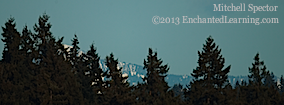 Peek View of the Cascade Range