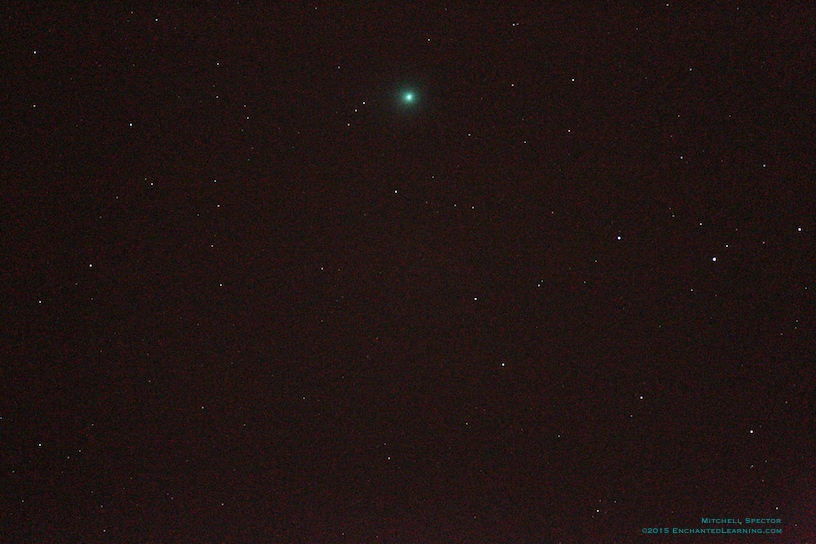 Zooming in on Comet Lovejoy C/2014 Q2
