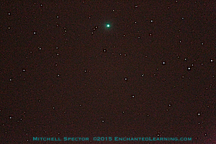 Zooming in on Comet Lovejoy C/2014 Q2