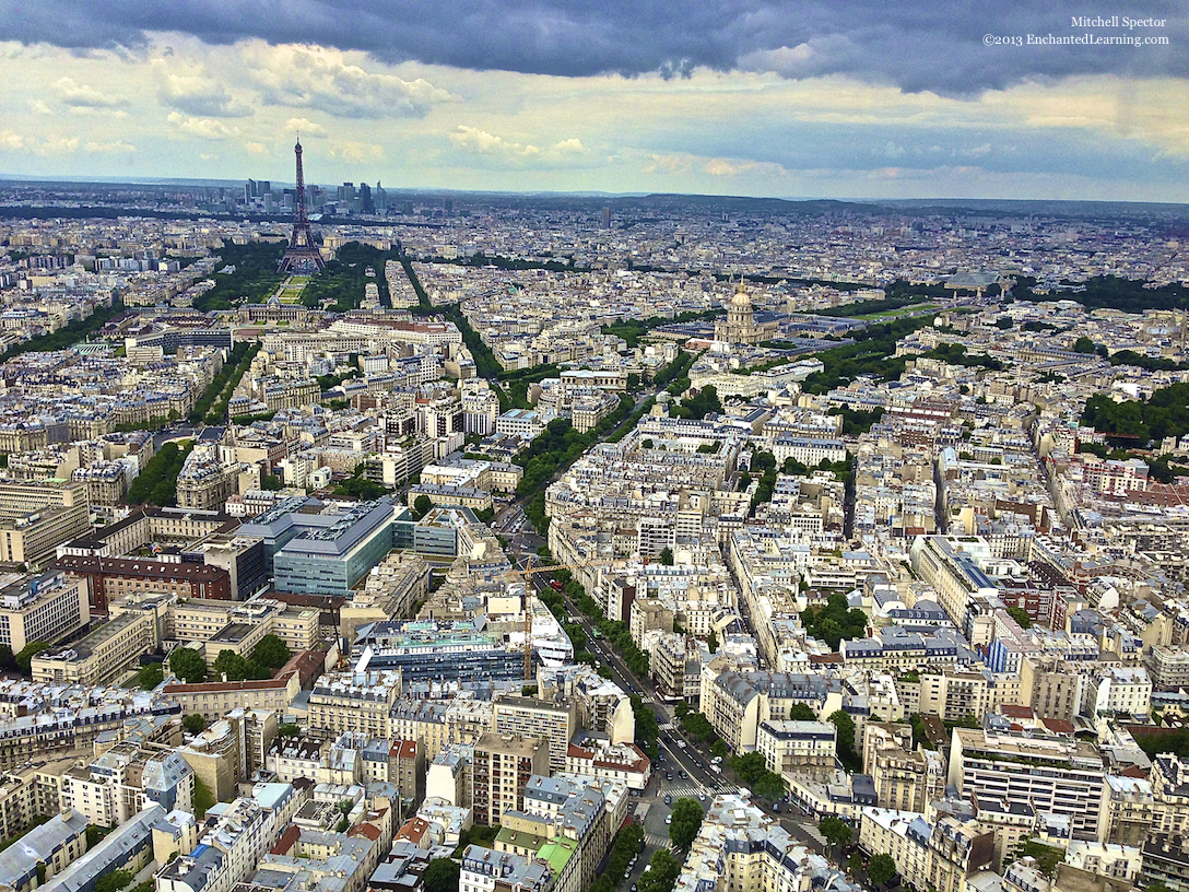 Paris from the Montparnasse Tower