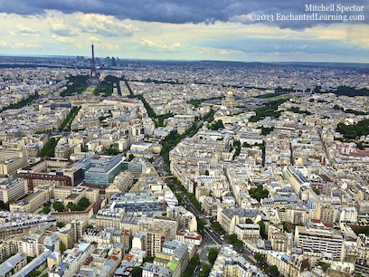 Paris from the Montparnasse Tower