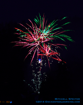 Fireworks - Flowers and Stars