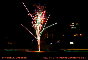 Fireworks - Twirling Dancer