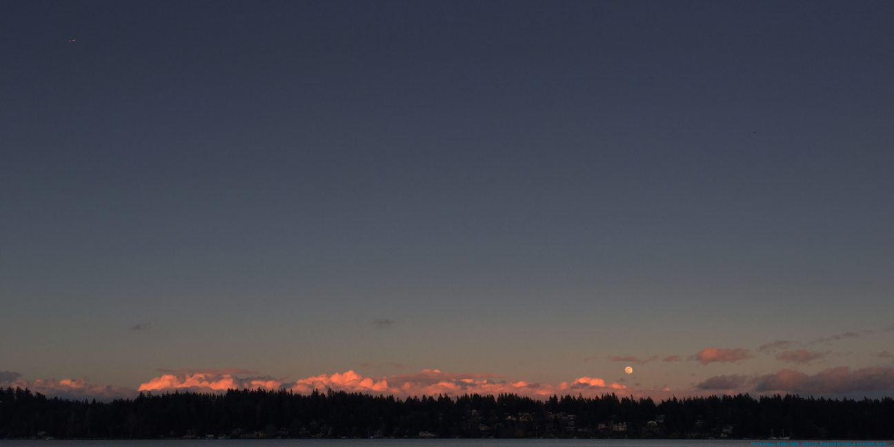Moonrise in Washington State