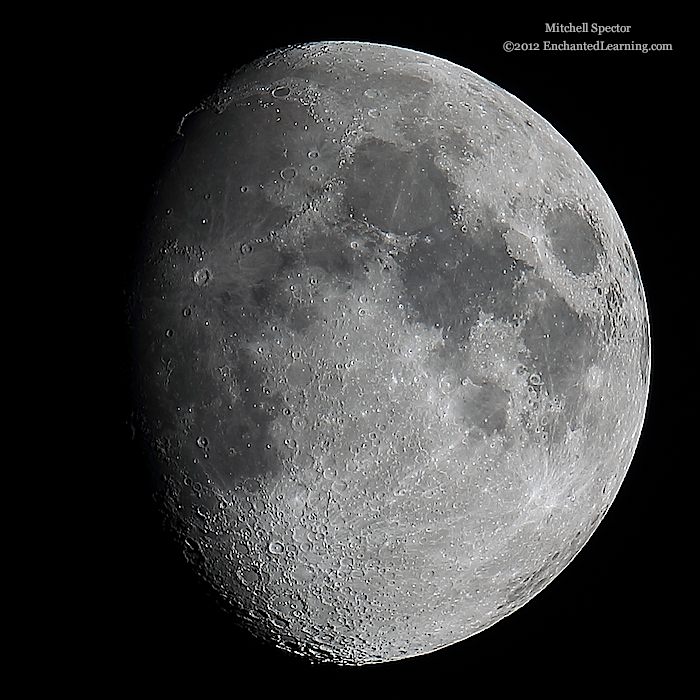 Waxing Gibbous Moon, 83.5% Illuminated