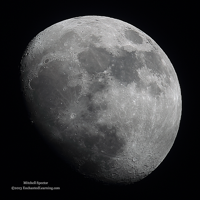 Waxing Gibbous Moon, 83.5% illuminated