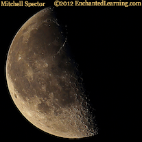 Nearly Third-Quarter Moon