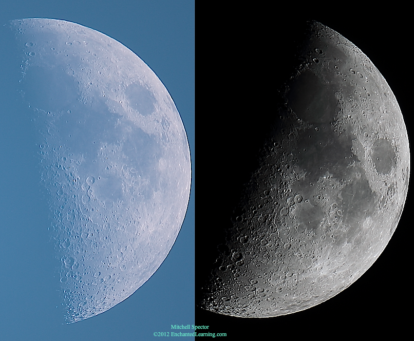 Half Moon, Day and Night