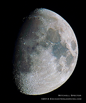 Waxing Gibbous Moon 73% Illuminated