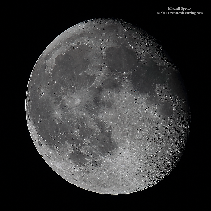 Waning Gibbous Moon, 91% Illuminated