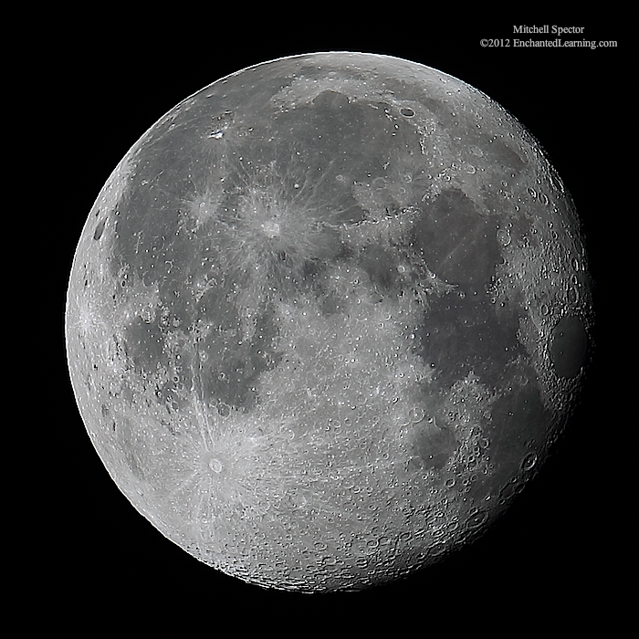 Waning Gibbous Moon, 95% Illuminated