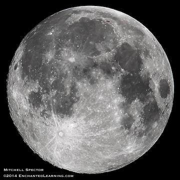 Ten Hours before the August 2014 'Supermoon'