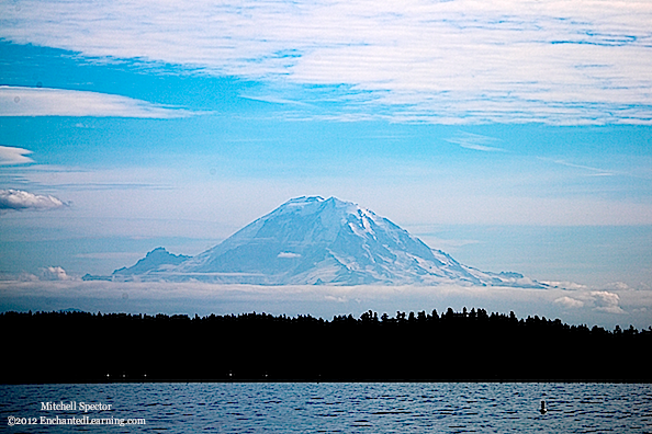 Mt. Rainier, Viewed from Seattle