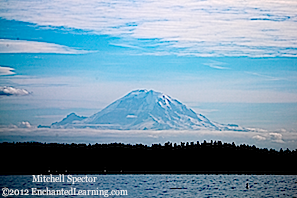 Mt. Rainier, Viewed from Seattle