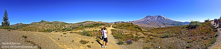 Looking at Mount St. Helens