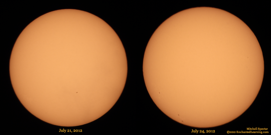 Sunspots Returning