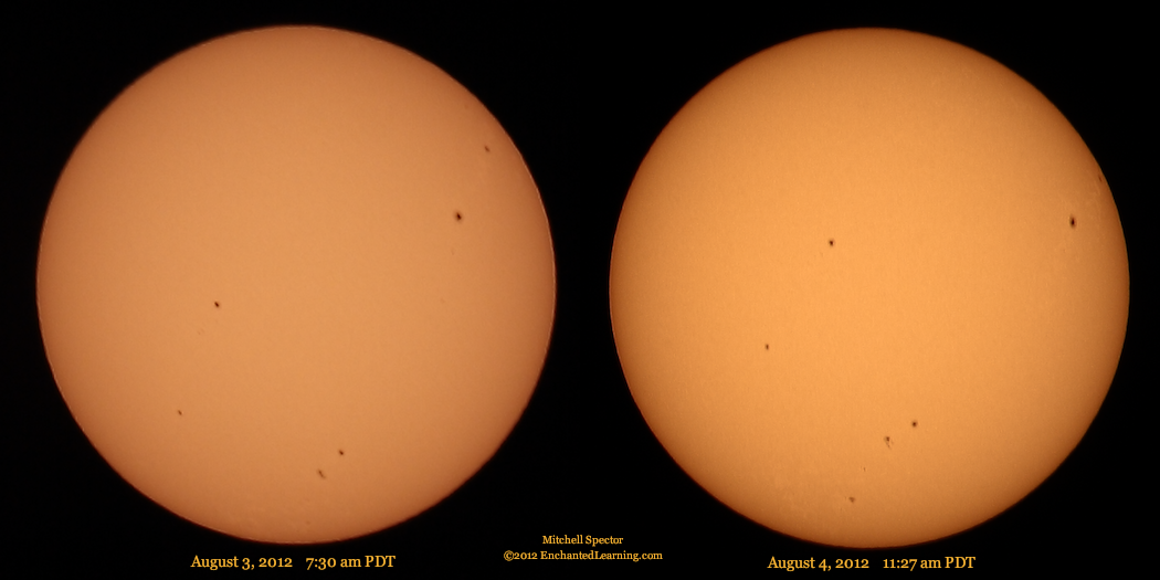 New Sunspot, August 4, 2012