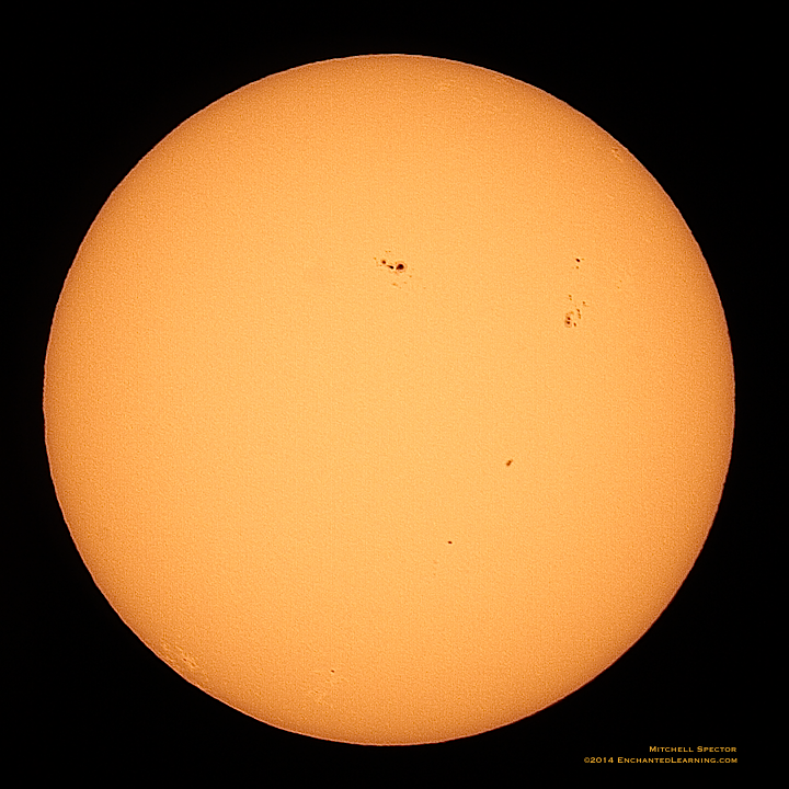 Sun after a Solar Flare