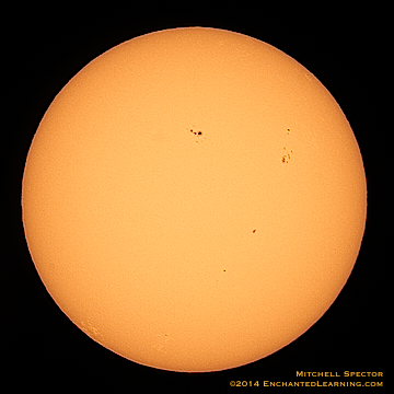 Sun after a Solar Flare