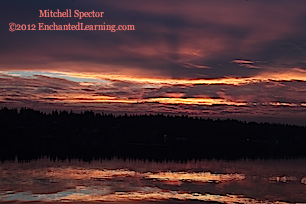 Sunrise Reflected in Lake Washington, 3 of 6