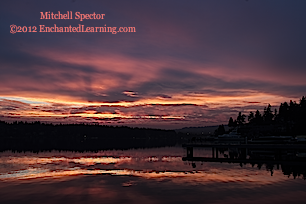 Sunrise Reflected in Lake Washington, 4 of 6
