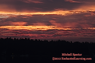 Sunrise Reflected in Lake Washington, 6 of 6