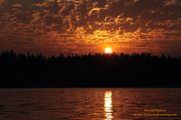 Sunrise over Lake Washington, 5 of 8