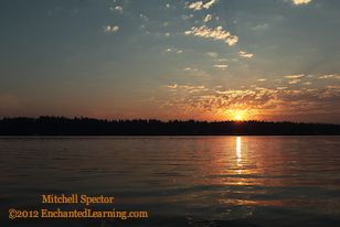 Sunrise over Lake Washington, 8 of 8